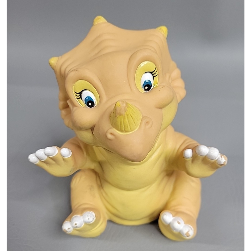 1988 Pizza Hut Land Before Time Hand Puppets Set of 4 Vintage Toys - Picture 9 of 11